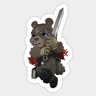 Tactical Teddies ® Tedguard Mr Hugsworth Sticker